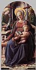 Madonna and Child Enthroned with Two Angels by Fra Filippo Lippi
